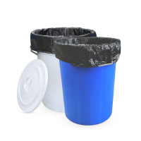 厨房垃圾桶大号带盖商用容量家用加厚公共户外环卫塑料工业圆形桶