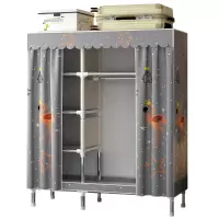 简易布衣柜出租房家用卧室衣柜收纳储物橱现代简约小户型结实耐用