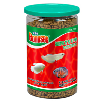 热带增艳鱼食观赏鱼金龙银龙鱼饲料地图鱼鱼粮招财鱼不浑水