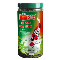 金鱼观赏鱼食锦鲤鱼饲料锦鲤鱼食鱼饲料高螺旋藻增色饲料金鱼饲料