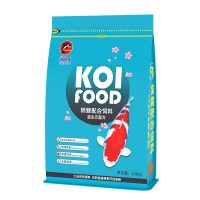 锦鲤鱼饲料鱼粮增肥增体螺旋藻金鱼小颗粒观赏鱼食不浑水通用