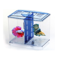 鱼苗繁殖盒孔雀鱼产鱼孵化盒鱼缸透明幼鱼斗鱼盒大号