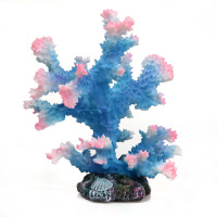 仿真珊瑚礁石造景假山贝壳假珊瑚鱼缸装饰水族箱摆件海水缸布景