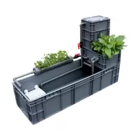 养龟箱乌龟缸生态缸大型过滤器家用鱼缸乌龟缸混合养周转箱免换水