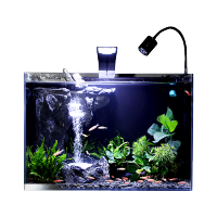 鱼缸生态水族箱时尚创意自循环流水免换水家用客厅中型桌面