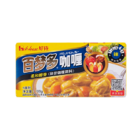 好侍百梦多咖喱块辣味100g盒装日式速食鸡肉鱼蛋牛肉饭咖喱酱块