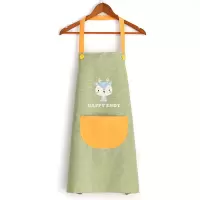 围裙厨房家用新款时尚做饭围腰女防水防油工作服家务罩衣污渍围裙