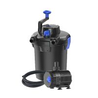 鱼池过滤器室外小型过滤桶锦鲤池塘水循环系统半自动反冲洗