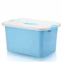 手提式收纳箱子塑料整理箱百纳箱加厚家用衣物整理箱零食玩具储物收纳盒