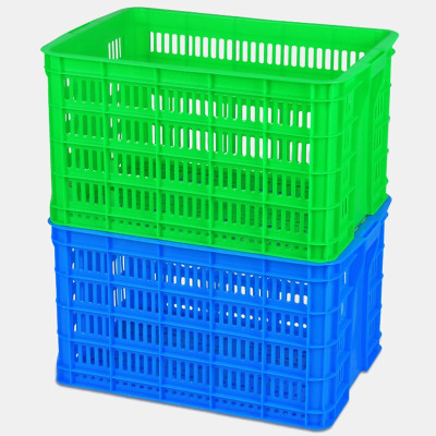 塑料筐大号加厚周转筐水果鸡蛋蔬菜运输中转箱收纳物流储物商用收纳筐杂物箱