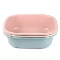 塑胶长方形大方盆长方形塑料洗脸盆家用洗菜盆洗衣盆加厚洗脚盆子婴儿儿童脸盆