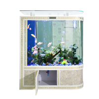 生态鱼缸水族箱子中式欧式客厅家用屏风落地靠墙中大型玻璃鱼缸