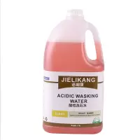 强力除垢剂酸性洗石水外墙洗水泥地面酸性除锈污垢清洁3.78升*1桶