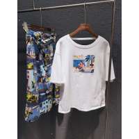 8号 INPOSE线下同款夏威夷风情短袖中裙夏季套装