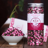再送杯子】新花花茶桃花茶干桃花桃花干花苞花茶40g/罐