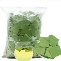 荷叶片100克袋装 荷叶茶正品大肚子荷叶片搭配柠檬山楂100g[买二送杯]