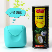 创意旅行手工皂盒便携式肥皂盒带盖密封锁扣香皂盒大号迷你皂盒子|小号蓝色直接拍3件自动减