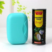 创意旅行手工皂盒便携式肥皂盒带盖密封锁扣香皂盒大号迷你皂盒子|大号蓝色直接拍3件自动减