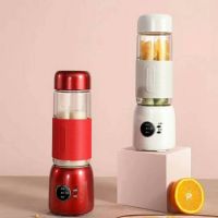 德国迷你豆浆机全自动加热静音1-2人小容量多功能破壁机免滤|玻璃新款山茶白