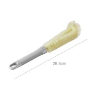 洗杯子神器杯刷无死角清洁长柄小刷子茶渍水杯洗碗清洁刷奶瓶锅刷|螺纹柄杯刷单个装