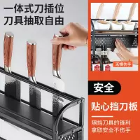 厨房置物架落地收纳架子用品小百货不锈钢调料架多层刀架锅