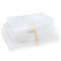 光面食品包装真空袋透明三边封保鲜抽气阿胶糕压缩袋厂家|光面40*50-16丝(10个)