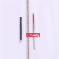 麻绳diy创意手工制作编织麻线复古风装饰材料艺术品绳子细照片墙|6毫米10米（送胶水）