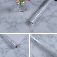 厨房防油贴纸瓷砖防水耐高温自粘墙贴纸灶台用橱柜台面大理石壁纸|雪花白|/自粘 0.5米*0.6米1件