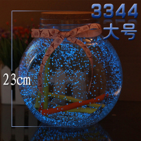 生日礼物玻璃瓶许愿瓶520星星瓶幸运星木塞男女瓶子漂瓶星空瓶|大号3344