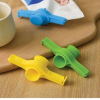 家用封口神器食品袋奶粉袋出料嘴封口夹防潮密封夹厨房用品好帮手|升级款[3个装+5个普通款]