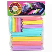 厨房食品封口夹防潮食品密封夹奶粉调密封夹保鲜塑料封口夹|两包（24）个