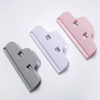 密封夹零食夹食品塑料袋夹子食品袋封口夹食物防潮袋子厨房封口夹|颜色随机[尽量平均] 10个夹子[送3卷全新料垃圾袋]