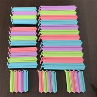 收纳封口夹零食坚果瓜子糖果密封神器食品保鲜防潮防霉夹子塑料夹|小号12个+中号12个+大号12个