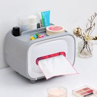 纸巾盒抽纸盒家用收纳盒客厅餐厅桌面茶几卫生间卧室创意纸抽盒|经典灰