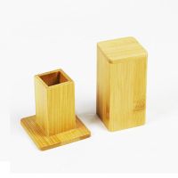 简约竹板抽纸盒家用客厅抽纸盒餐厅正方形小纸巾盒长方形纸抽盒|竹板牙签盒