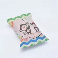 亚麻纸巾套布艺 简约客厅餐厅纸巾袋餐巾纸抽纸巾盒车用|小猴子