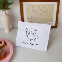 ins风韩国可爱小熊纸巾套可折叠车载防水耐脏抽纸盒少女心泰迪|糖葫芦熊