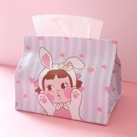 ins风韩国可爱小熊纸巾套可折叠车载防水耐脏抽纸盒少女心泰迪|兔兔小可爱