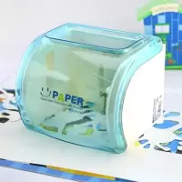 创意可爱卷纸架厕所卷纸盒子卫生间卫生纸纸筒盒卷纸筒纸巾盒|蓝色