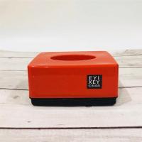 长方形抽纸盒北欧ins饭店餐厅纸巾盒餐饮餐桌用餐巾纸盒广告|大红色 8个