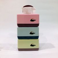 北欧纸巾盒带盖抽纸盒简约家用客厅餐厅茶几办公桌面纸巾抽纸收纳|客户自选 3个