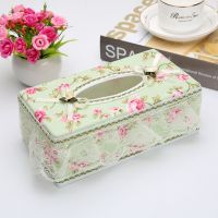 抽纸盒蕾丝布艺欧式田园纸巾盒餐厅客厅卧室纸抽盒卷纸手纸盒家用|绿野仙踪 三件套