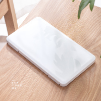 口罩收纳盒便携存放袋儿童学生口鼻罩防尘可折叠暂存夹装口罩神器