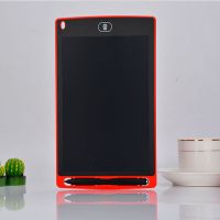 特价彩屏液晶手写板儿童绘画lcd写字板办公光能小黑板液晶手写板|8.5寸红色英文版