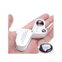 地质放大镜高倍带灯看钻石腰围码玉石珠宝古玩鉴定高清|图片色