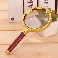 老人放大镜手持老花镜高清高倍阅读看书看报礼品放大镜|70MM高清玻璃赠收纳袋+擦镜布