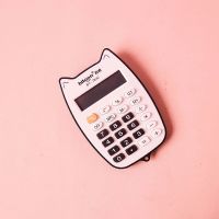 韩具小清新随身计算器可爱迷你学生糖果色算数器便携计算机办公用|黑色