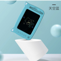 智能ai语音液晶写字板画板儿童玩具早教机器人学习用品小黑板可擦|彩色屏 8.5寸(早教学习款)蓝