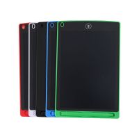 画板儿童写字板家用挂式小黑板可擦写电子手绘板画画板液晶手写版|黑色 8.5寸[细笔锁屏+电池+笔+保护袋