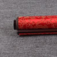 高档成人学生初学者书法毛笔字练习空白万次水洗布水写布字帖套装|红色米字格单布